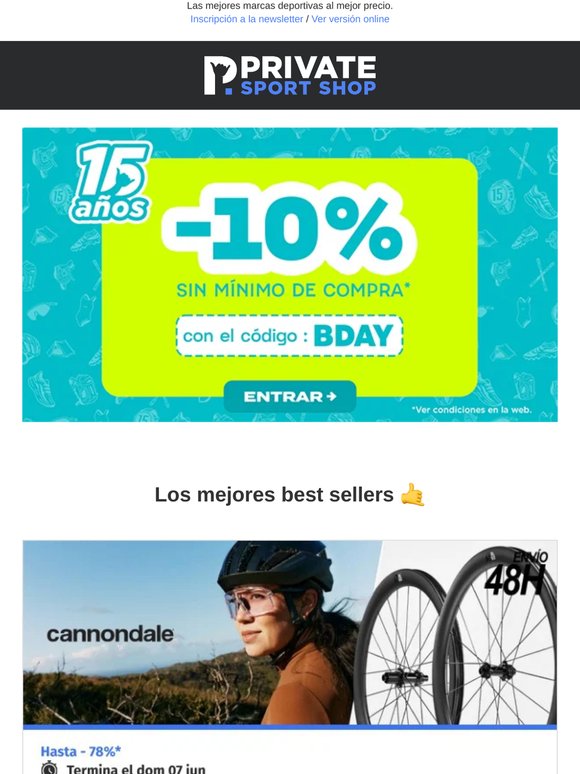 🔥 Estamos de celebración: -10% extra