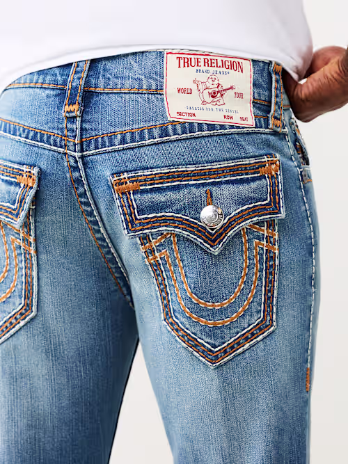 SHOP RICKY SUPER T ROPE STITCH FLAP STRAIGHT JEAN