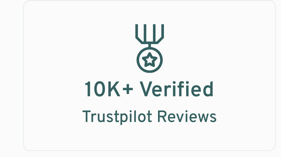 10K+ Verified Reviews