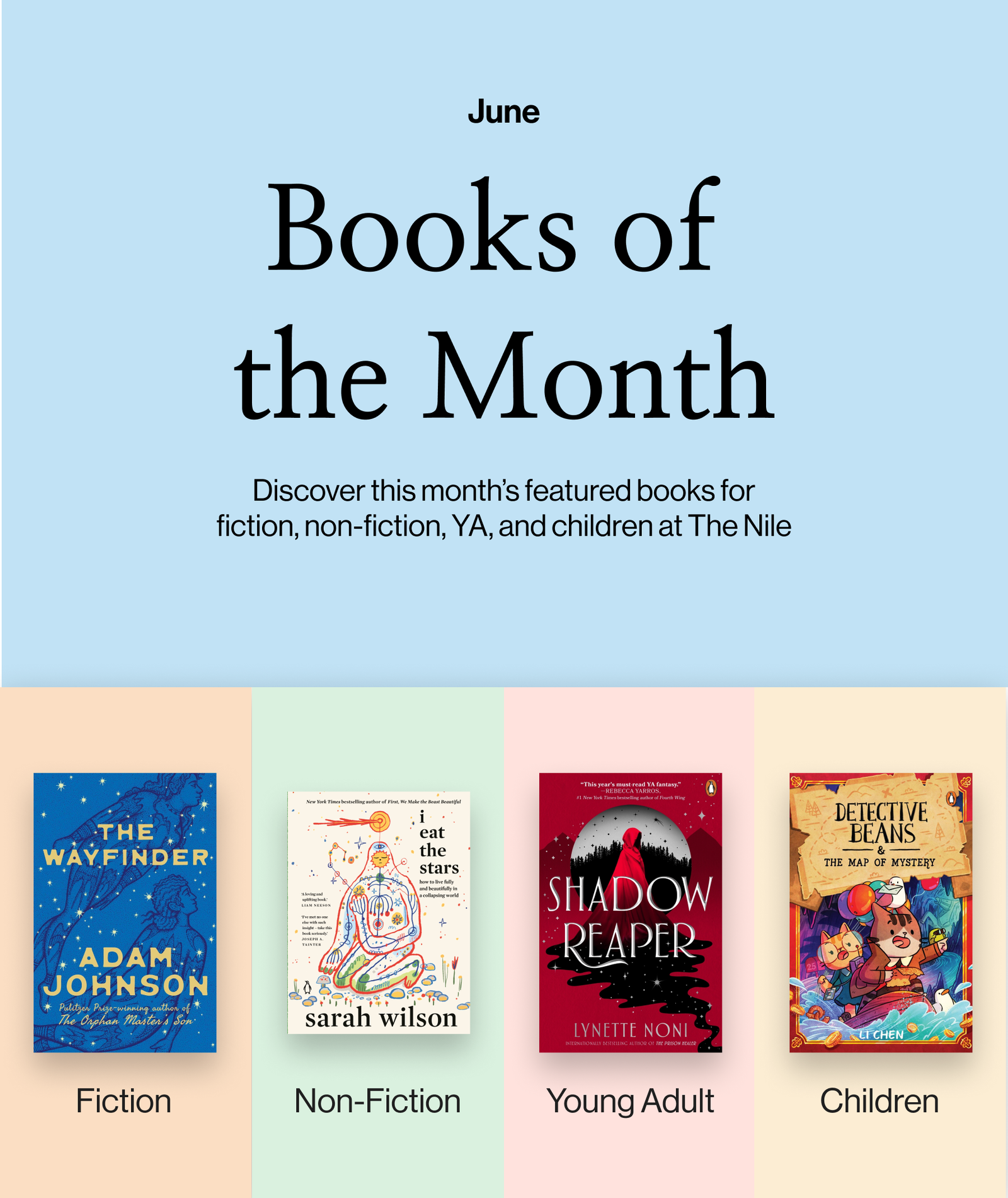 The Nile's Books of the Month