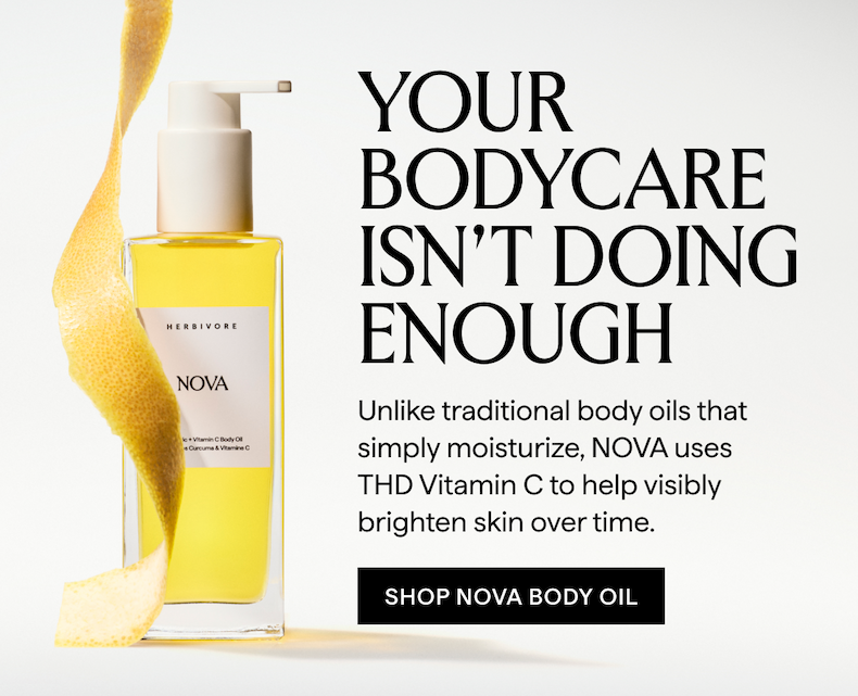YOUR BODYCARE ISN'T DOING ENOUGH: SHOP OUR NOVA BODY OIL 
