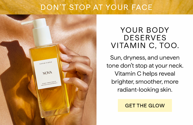 YOUR BODY DESRVES VITAMIN C, TOO.