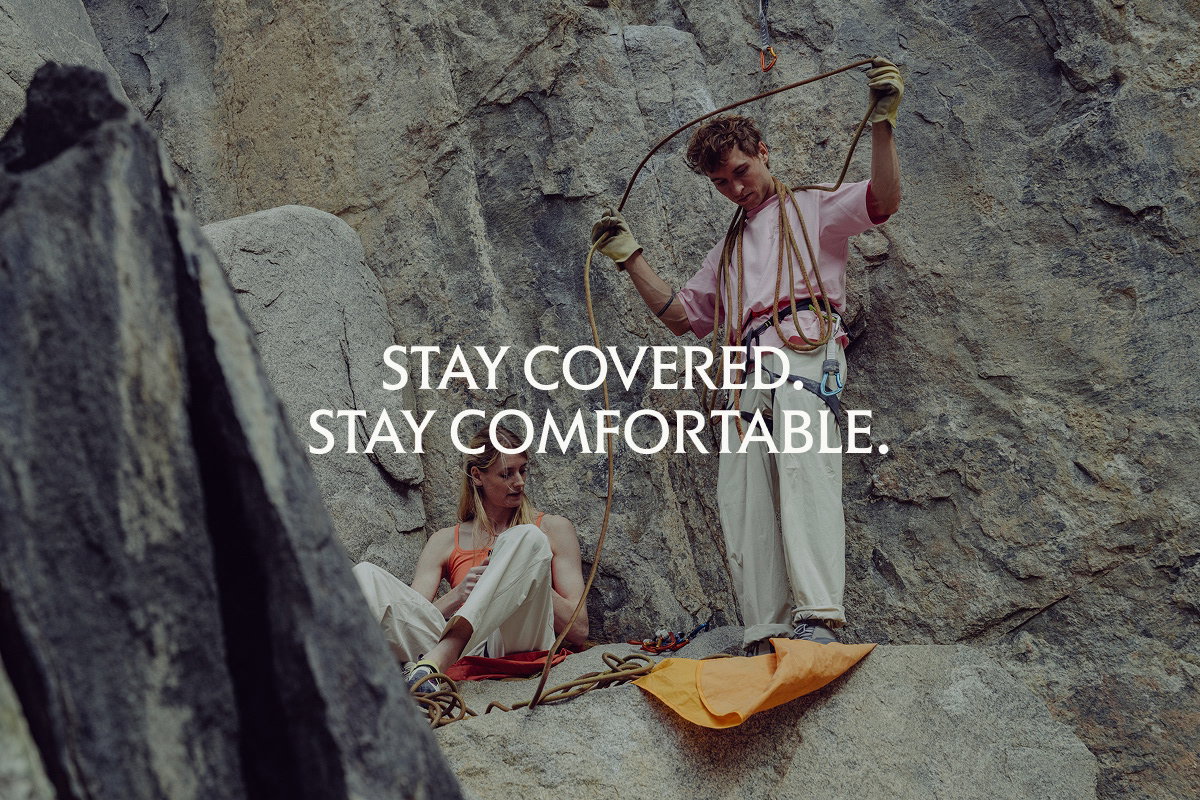 Stay covered. Stay comfortable.