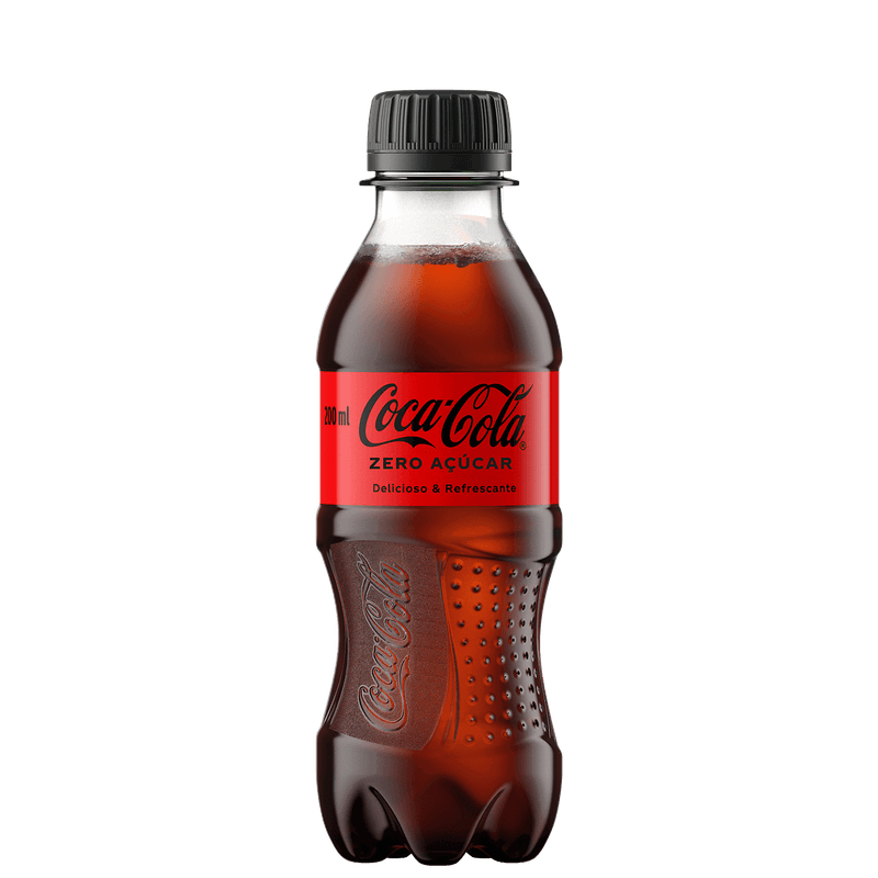 Refrigerante COCA-COLA sem Açúcar 200ml