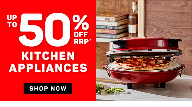 Up to 50% off RRP* Kitchen Appliances