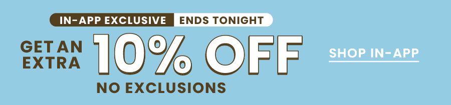 Extra 10% off in app 