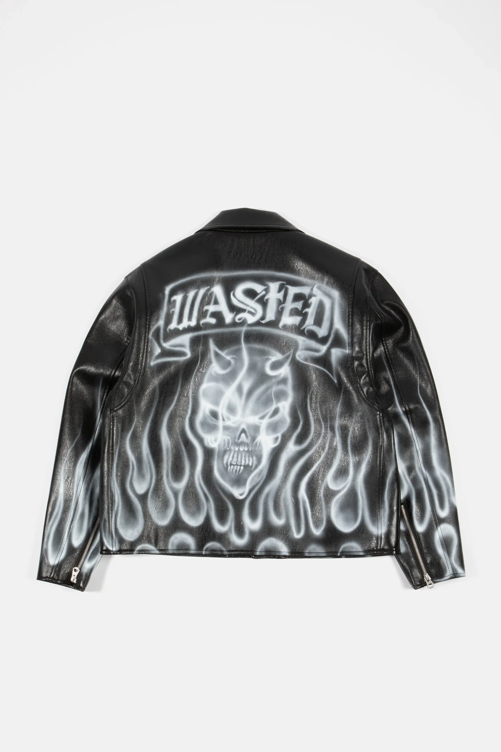 Image of Raffle Ticket - Biker Jacket Billy Shadin - Flames #001