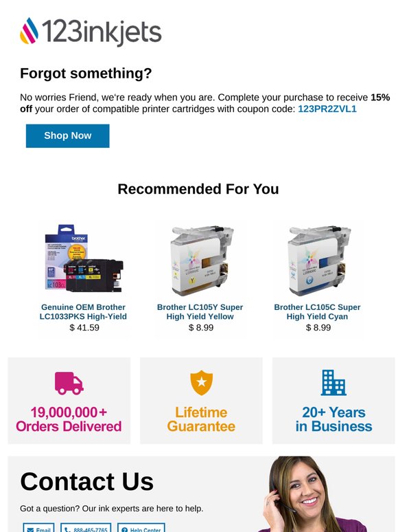 Clock's Ticking on The Items You Viewed, 15% Savings End Soon