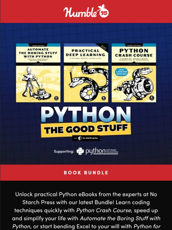 Power up your Python skills with The Good Stuff!