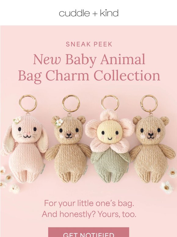 sneak peek🌸Baby. Animal. BAG CHARMS!