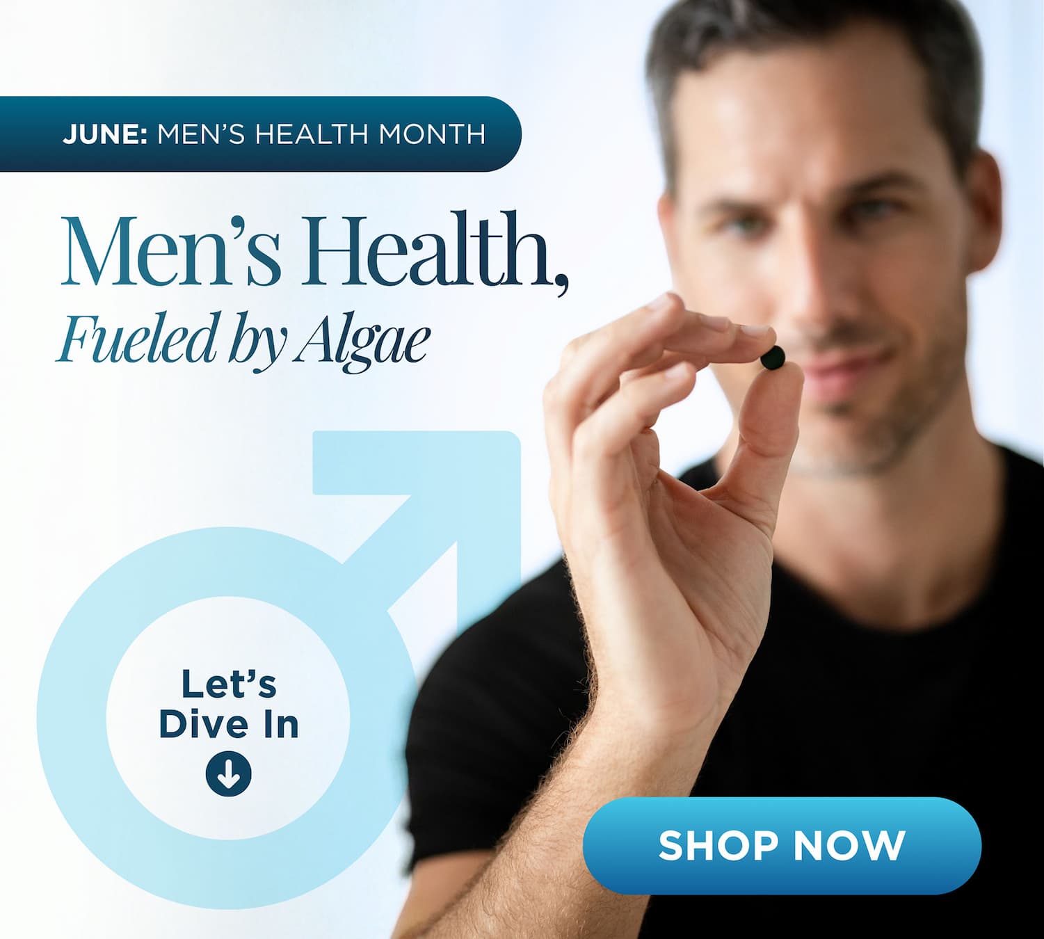 Men's health, fueled by algae