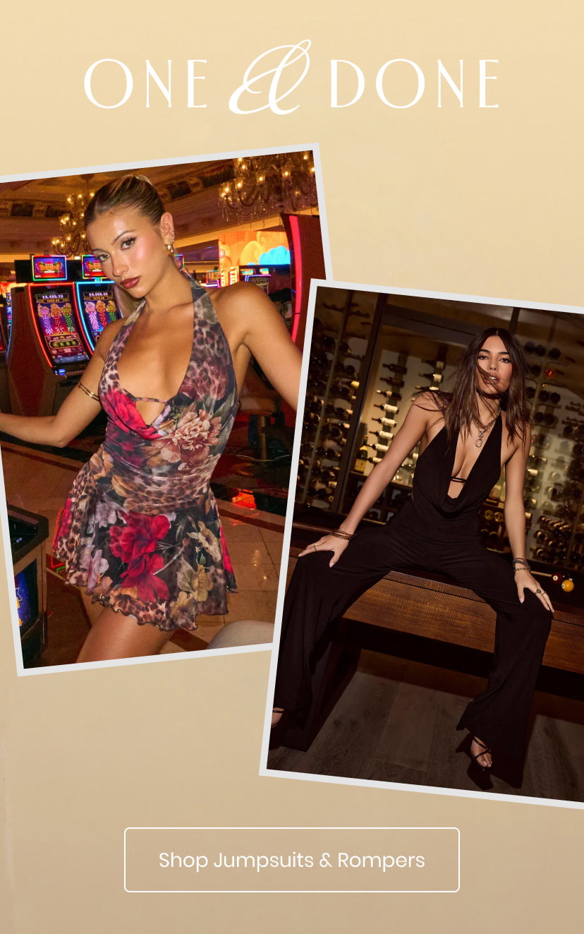 One and Done. Shop Jumpsuits and Rompers