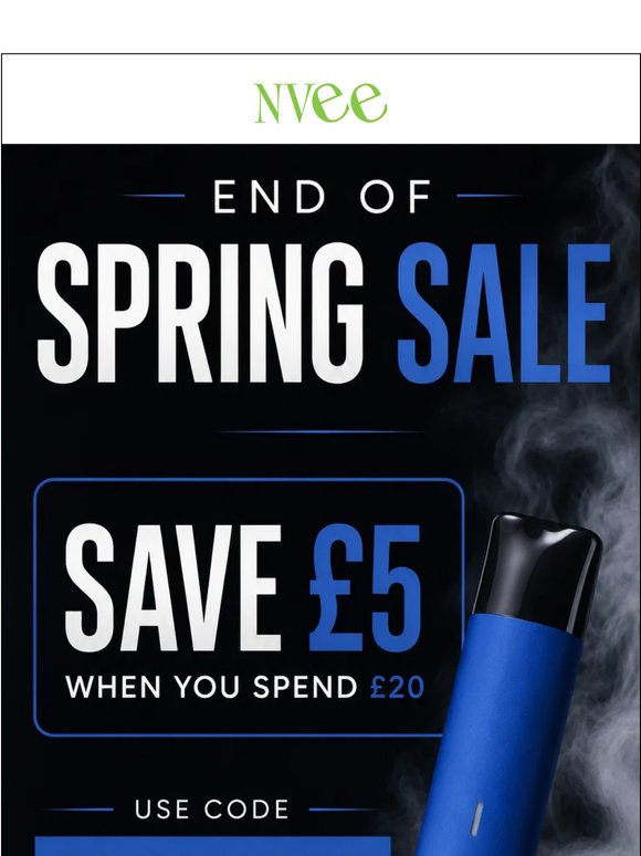 Bye Spring. Hello Savings. 💙