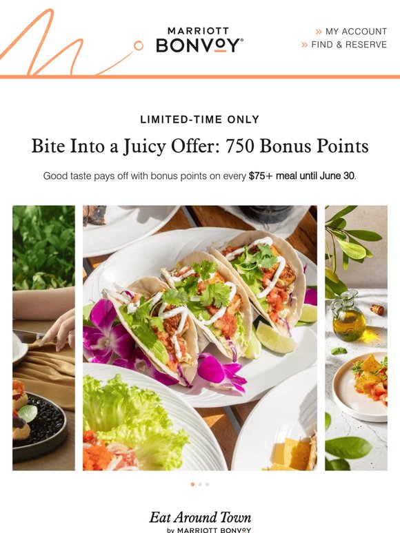 Heating Up: 750 Bonus Points on Unlimited Summer Dining!