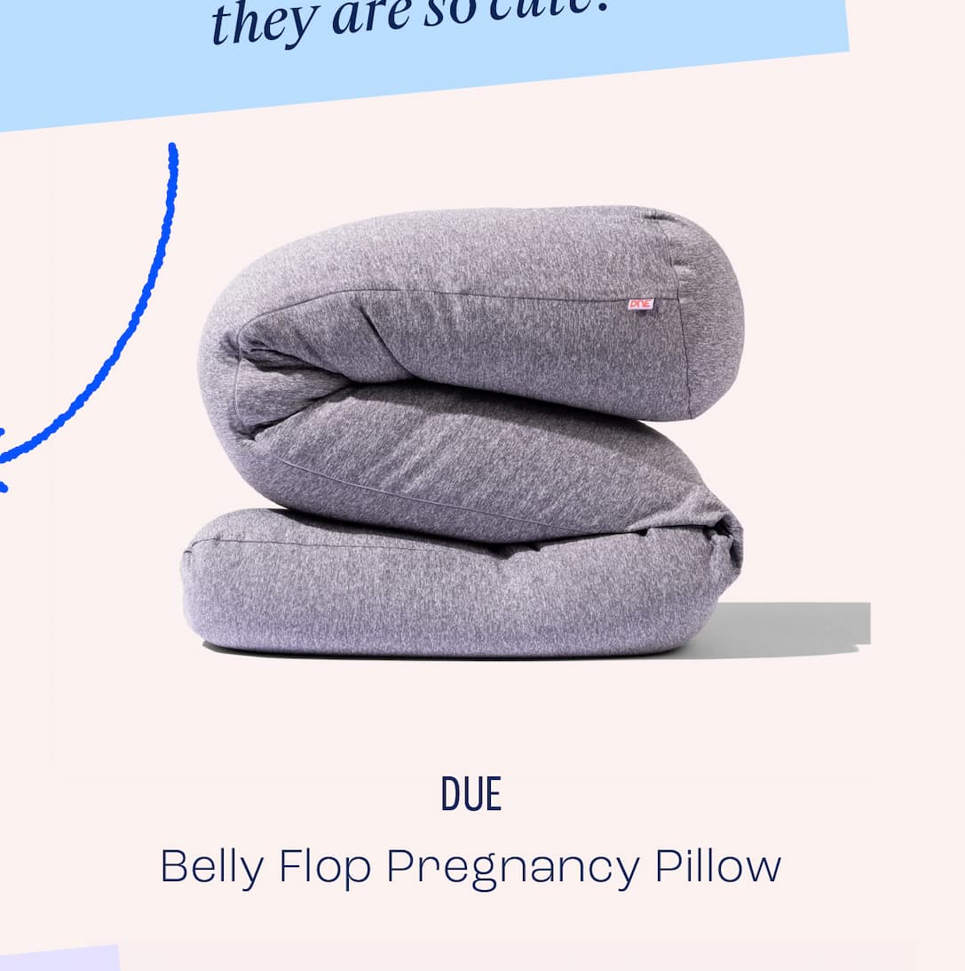 DUE Belly Flop Pregnancy Pilllow