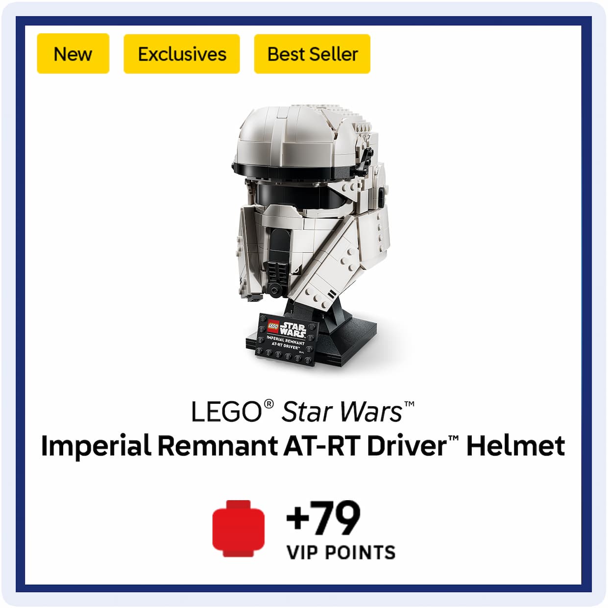LEGO® Star Wars™ Imperial Remnant AT-RT Driver™ Helmet