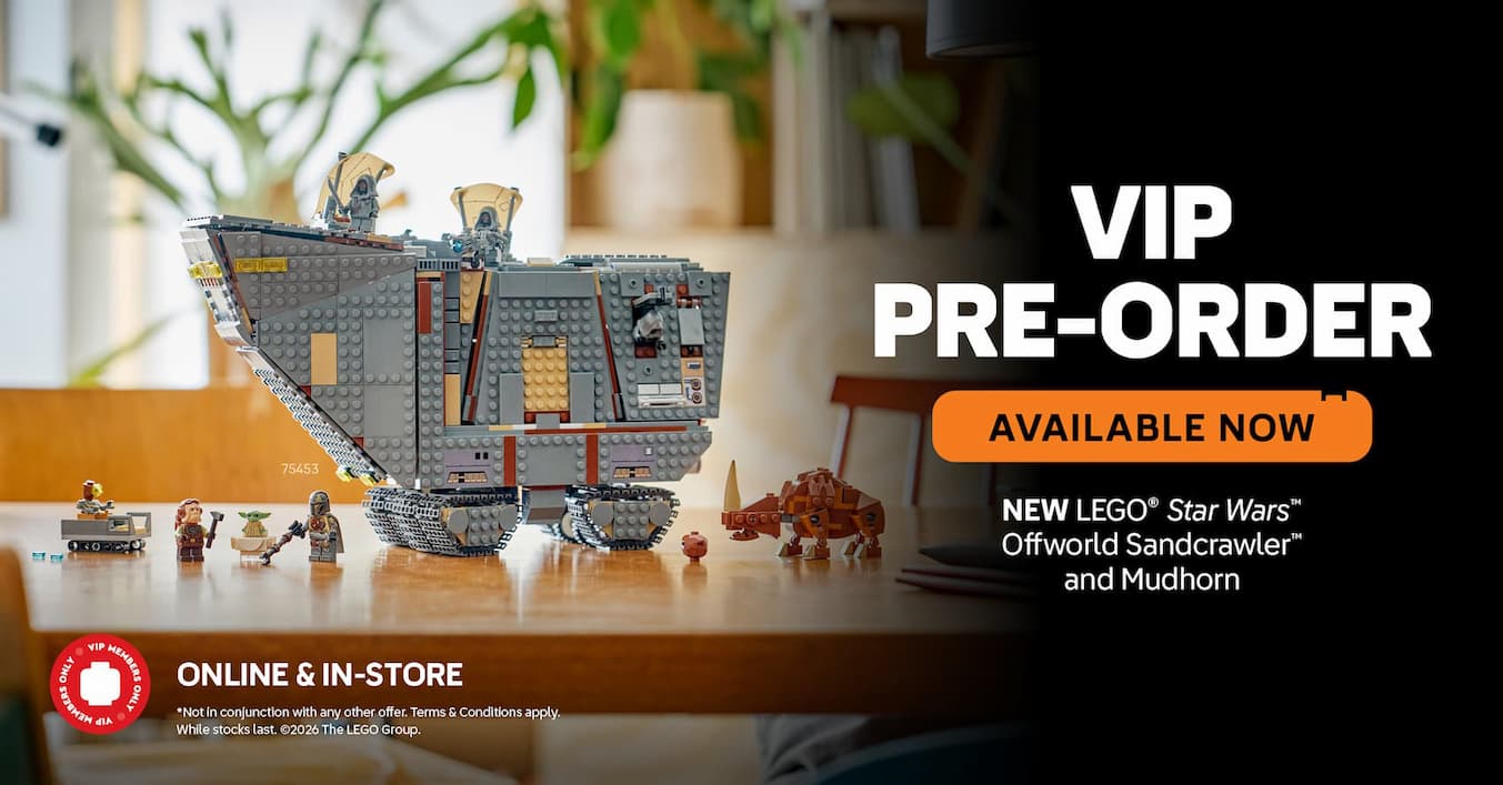 LEGO® Star Wars™ Offworld Sandcrawler™ and Mudhorn