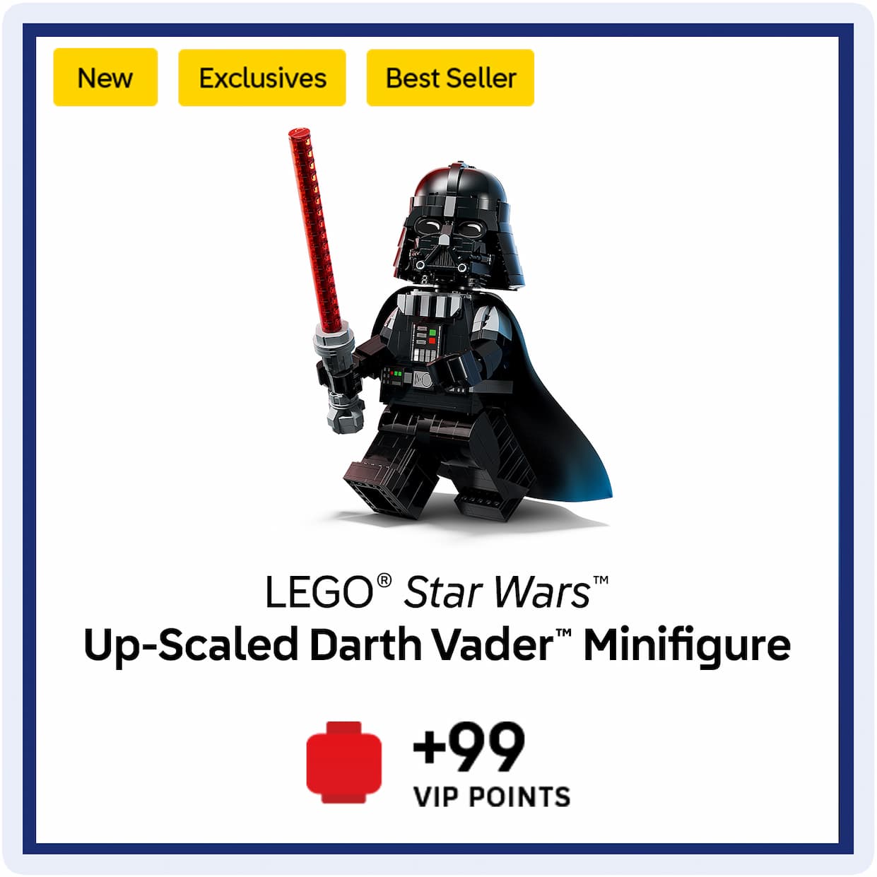 LEGO® Star Wars™ Up-Scaled Darth Vader™ Minifigure