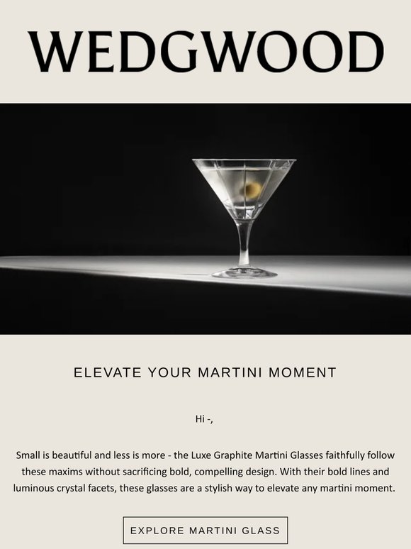 Elevate Your Martini Moment