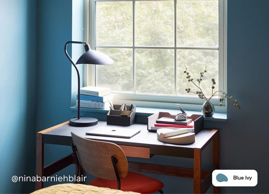 Office space featuring Blue Ivy