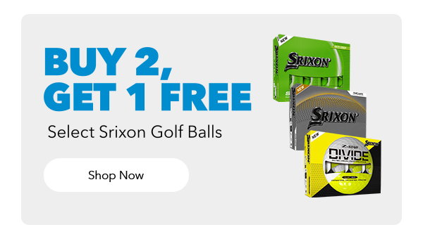 Buy 2, Get 1 Free | Select Srixon Golf Balls