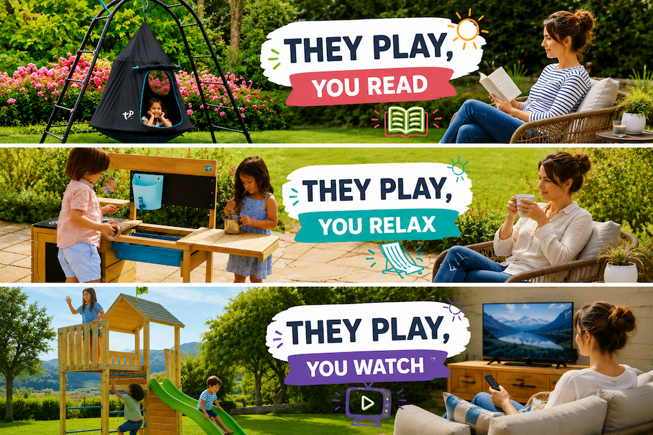 They play, you relax