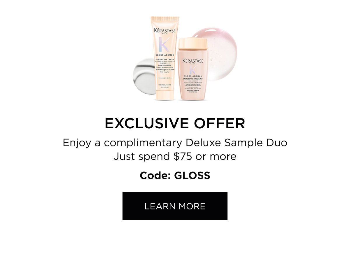 EXCLUSIVE OFFER