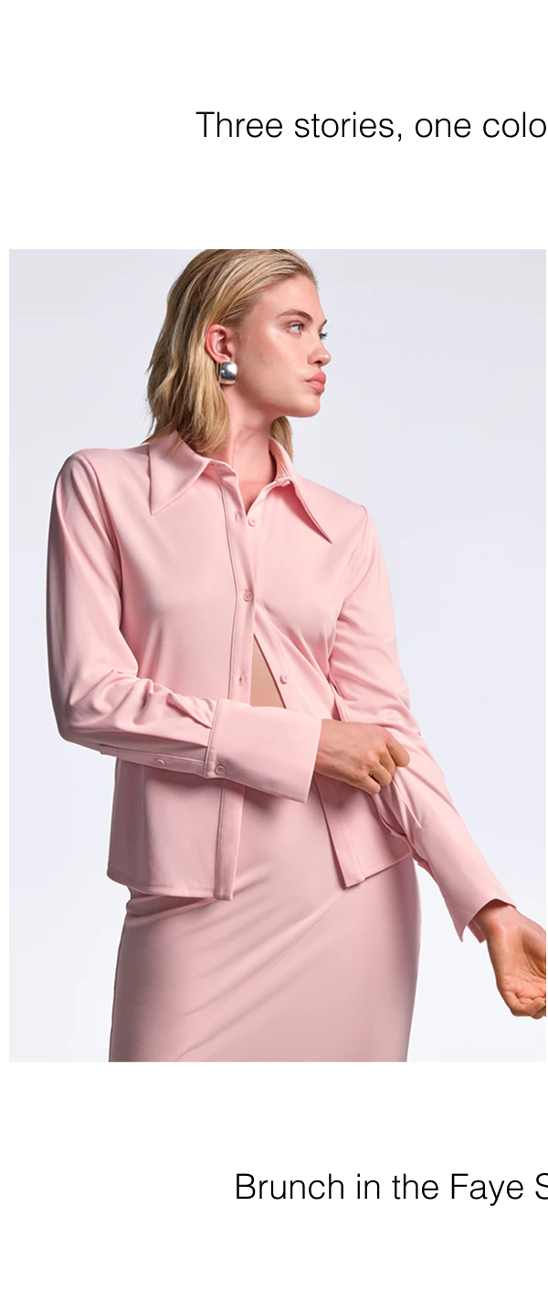 Brunch in the Faye Shirt 