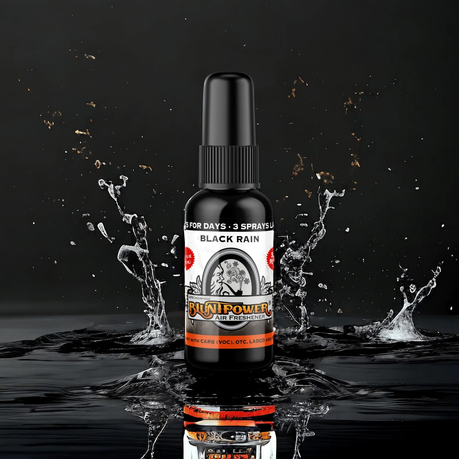 Black Rain Air Freshener Spray