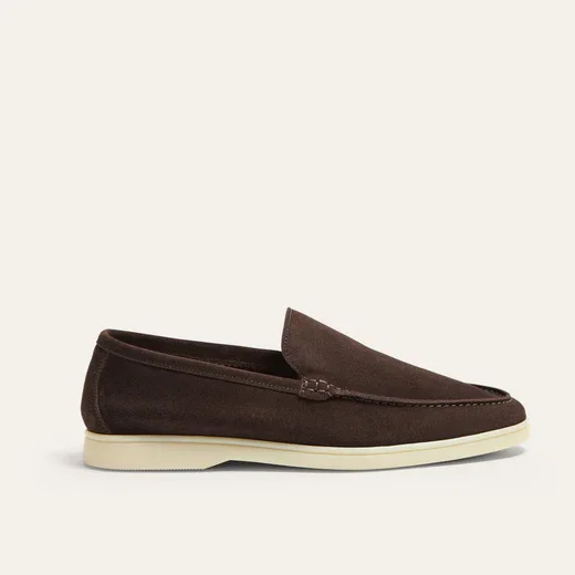 XANDER BROWN SUEDE LOAFER