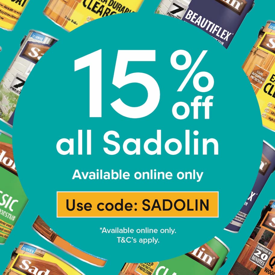 15% Off Sadolin