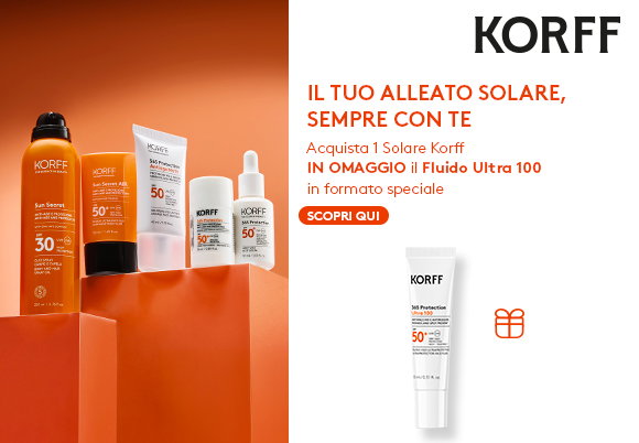Korff - Acquista un prodotto della selezione e ricevi in omaggio il fluido Ultra