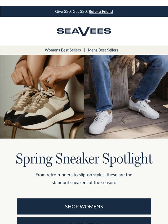 Your Spring Sneaker Rotation, Sorted