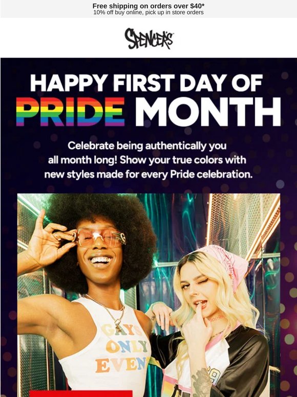 BOGO 30% off Pride gear 🏳️‍🌈💖