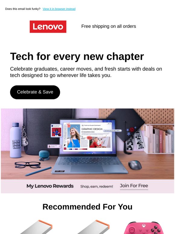 New chapter. New tech. New deals.