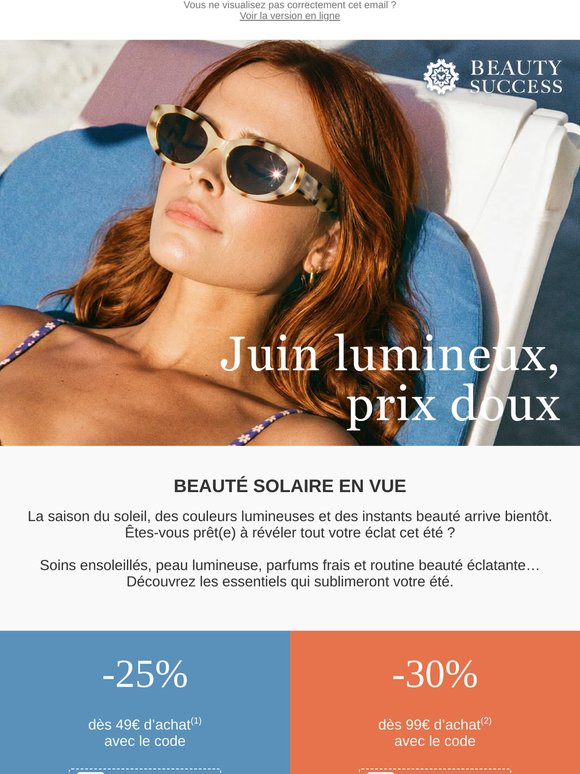 Hello Juin, Hello -30% ☀️