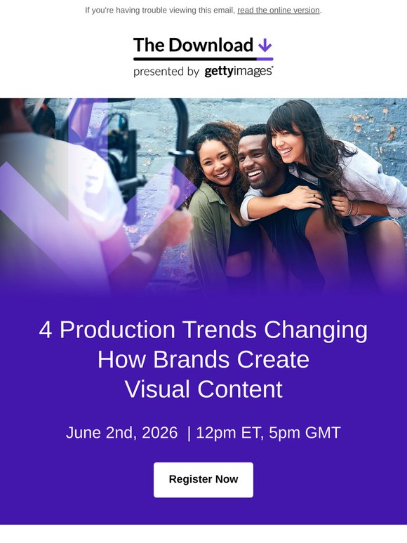 [VIDEO PODCAST] 4 Production Trends Changing How Brands Create Visual Content