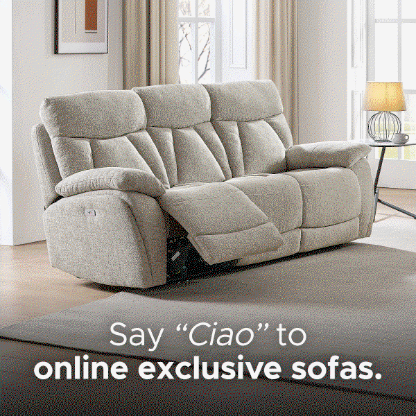 Online Exclusive sofas