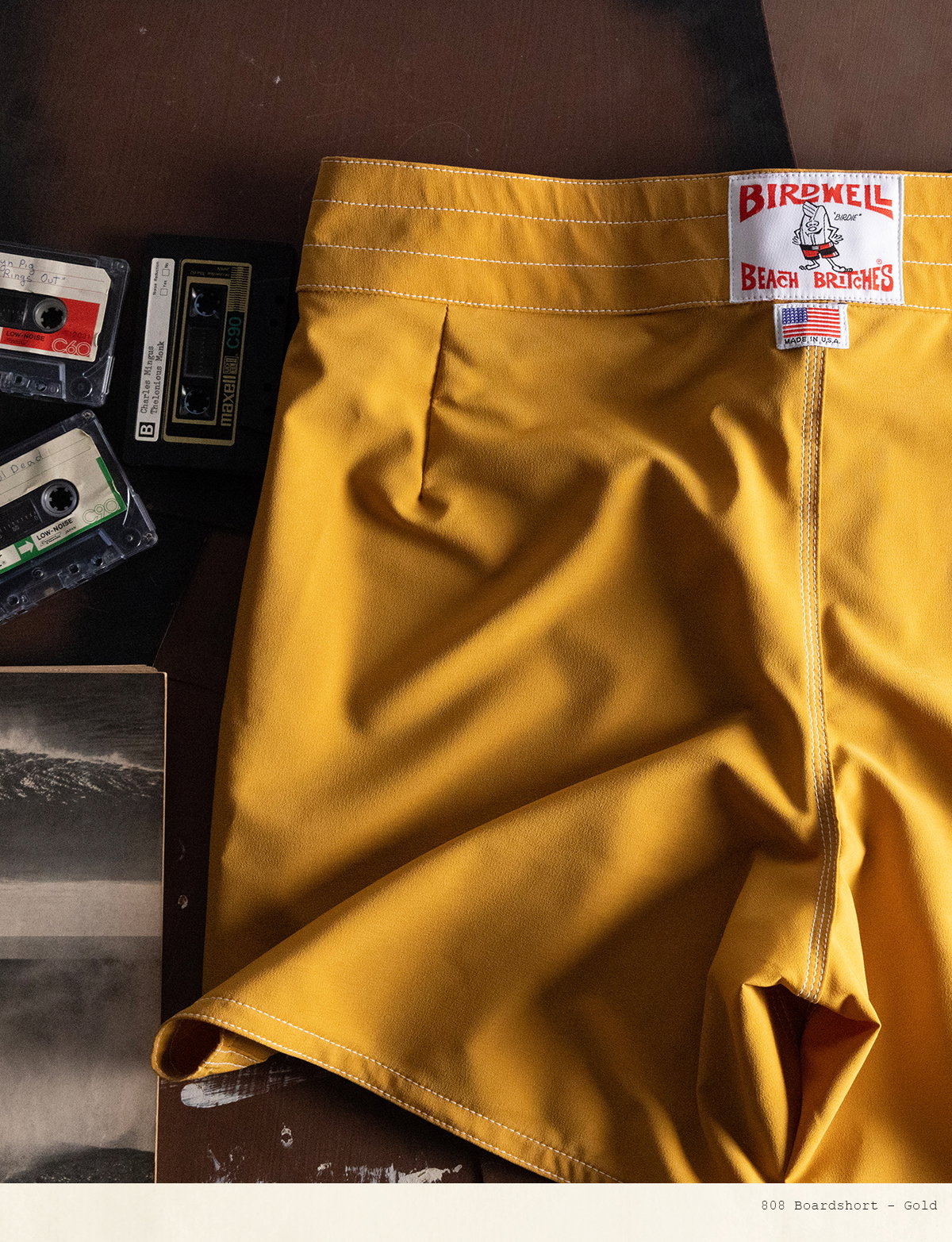 808 Boardshort - Gold