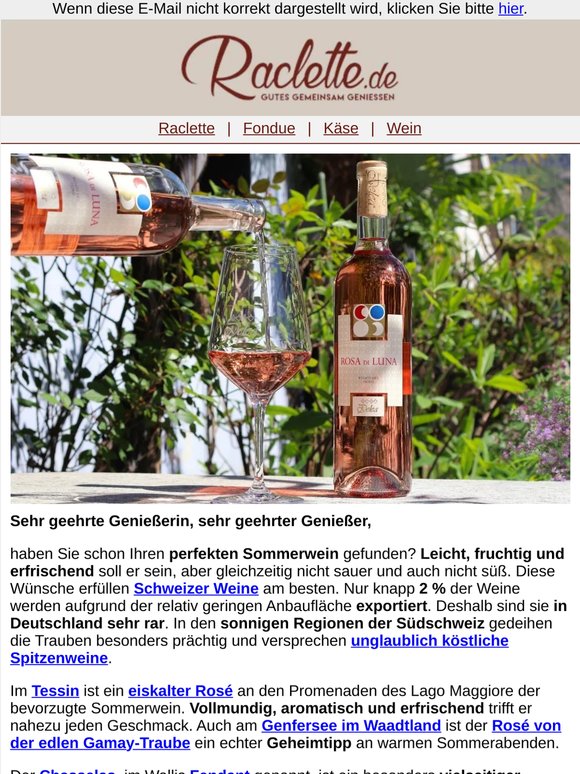 Leicht, erfrischend, köstlich: Sommerweine
