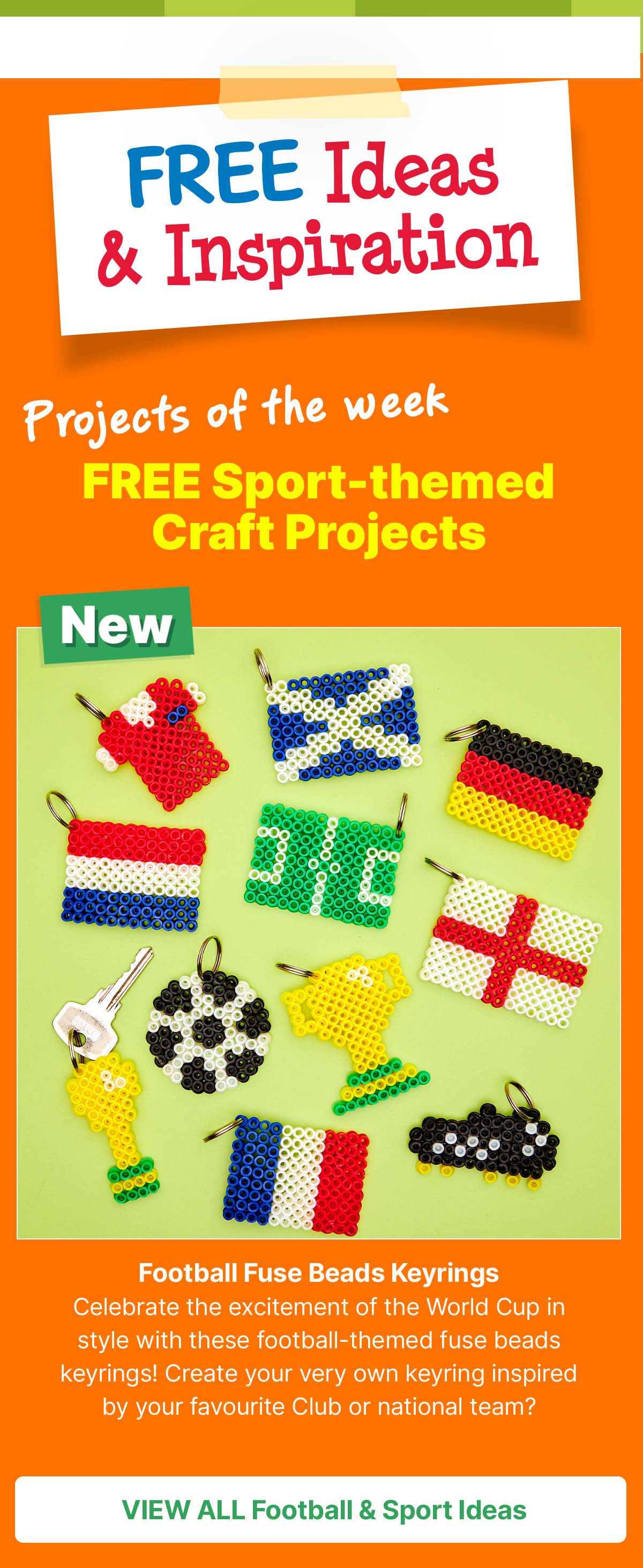 Football & Sports Craft Ideas