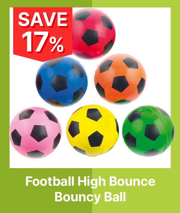 Football High Bounce Bouncy Balls