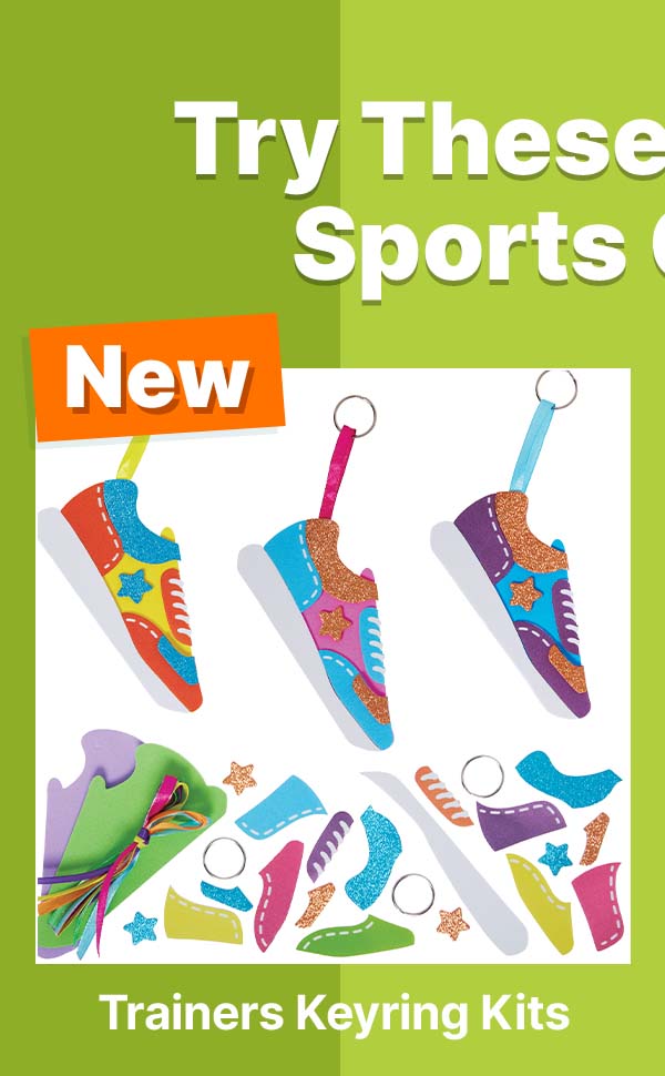 Trainers Keyring & Bag Dangler Kits