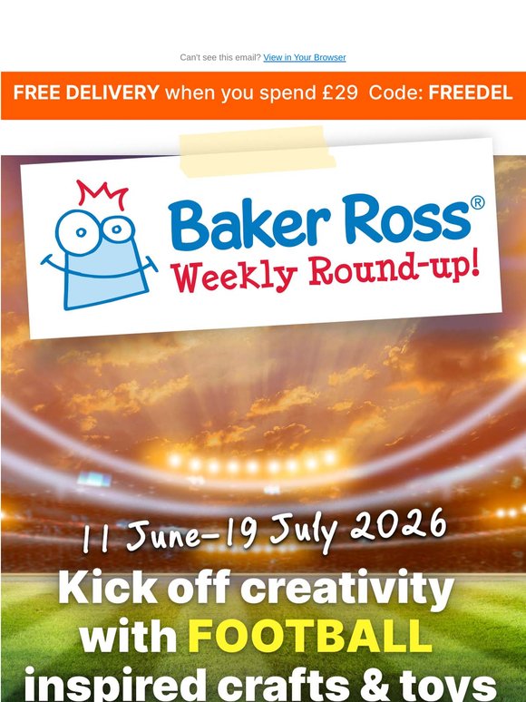 Kick off creativity with Football Crafts! ⚽