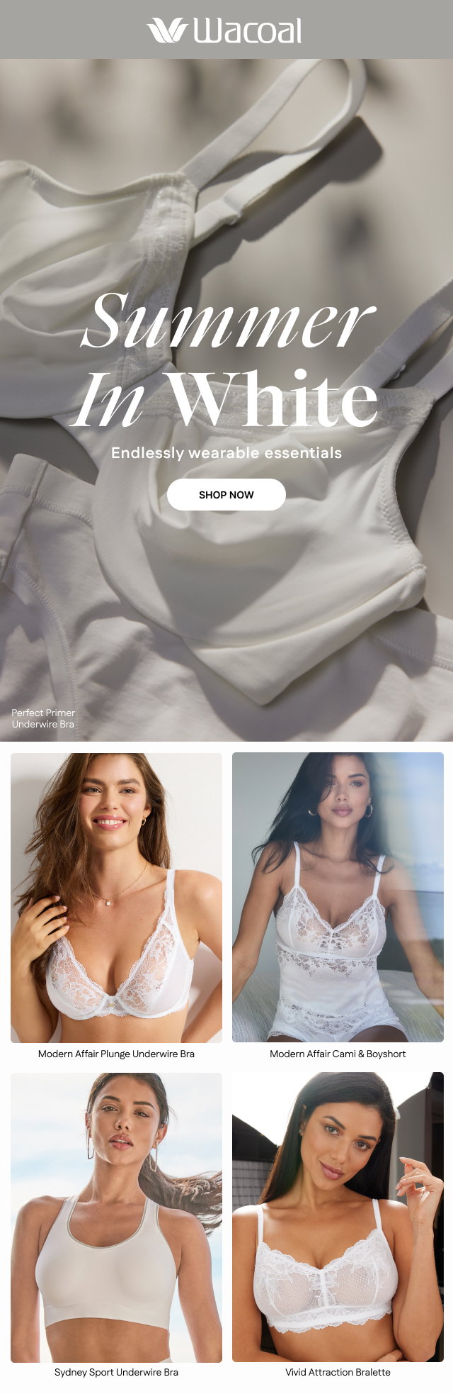 Summer In White - Endlessly wearable essentials - Shop Now