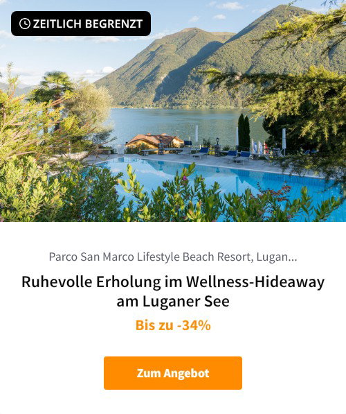 Ruhevolle Erholung im Wellness-Hideaway am Luganer See