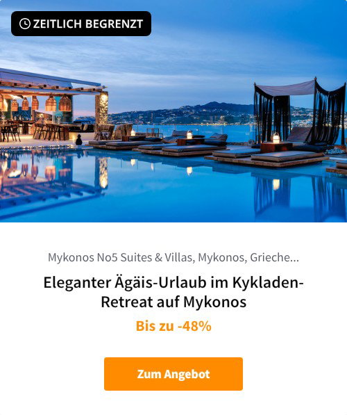 Eleganter Ägäis-Urlaub im Kykladen-Retreat auf Mykonos
