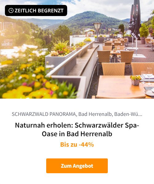 Naturnah erholen: Schwarzwälder Spa-Oase in Bad Herrenalb