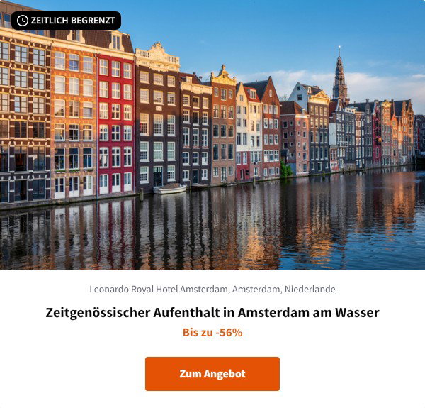 Zeitgenössischer Aufenthalt in Amsterdam am Wasser
