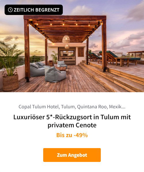 Luxuriöser 5*-Rückzugsort in Tulum mit privatem Cenote